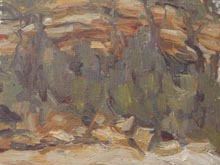 Cove, South of Batemans 2001 16x11.5cm