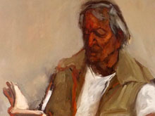 Freddie Reading 2012 120x90 cm